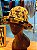 Chapéu em Crochê Bucket Hat Amarillo Artesanal - Imagem 2