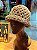 Chapéu em Crochê Bucket Hat Amarillo Artesanal - Imagem 3