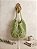 Ecobag Abacaxi de Crochê Verde Casual - Imagem 1