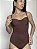 Maiô Maryssil Corset Marrom - Imagem 6