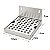 Bandeja Pingadeira Inox 13cm x 15cm x 2cm p/Torneita Belga - Imagem 2