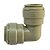 DMFIT - Conexao engate rapido cotovelo uniao tubo 3/8 x tubo 3/8 - Imagem 1