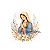 Virgem Maria Floral 07 - Imagem 1
