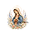 Virgem Maria Floral 08 - Imagem 1