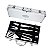 D124 - kit churrasco Maleta - Imagem 1