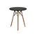 Mesa Eiffel Mor 60cm Preta (1) - Imagem 1