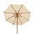 Ombrelone de Madeira 3m Bege - Imagem 2