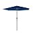 OMBRELONE C/ MANIVELA 2,4m  AZUL  (1) - Imagem 1