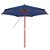 Ombrelone Madeira 2,4m Azul - Imagem 1