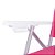 KIT COM 3 CADEIRAS SUMMER 6 POSIÇÕES PINK EM ALUMINIO - MOR - Imagem 3