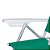 KIT COM 3 CADEIRAS SUMMER 6 POSIÇÕES ANIS EM ALUMINIO COM ALMOFADA - MOR - Imagem 3