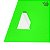 Papel Adesivo Neon - Verde - 180g - A4 - 210x297mm - Imagem 2