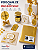 Papel Laminado Adesivo - Dourado - A4 - 210x297mm - Imagem 3