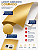 Papel Laminado - Lamicote - Casca de Ovo - Dourado - 180g - A4 - 210x297mm - Imagem 3