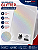 Filme para Laminação a Frio - Holográfico Glitter - 160g - A4 - 210x297mm - Imagem 2