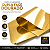 Papel Laminado - Dupla Face - Dourado - 250g - A4 - Imagem 3