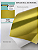Papel Laminado - Dourado - Masterprint - 250g - A4 - Imagem 3