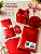 Papel Laminado - Lamicote - Vermelho - 250g - A4 - 210x297mm - Imagem 3