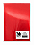 Papel Laminado - Lamicote - Vermelho - 250g - A4 - 210x297mm - Imagem 1