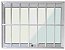 Janela maxim-ar alumínio brilhante uma seção com grade vidro mini boreal - linha max lux esquadrias - Imagem 6