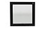 Janela maxim-ar alumínio preto uma seção sem grade vidro mini boreal - jap perfecta max - Imagem 3