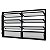 Janela basculante alumínio preto duas seções vidro mini boreal - jap caribe max - Imagem 5