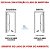 Porta lambril alumínio branco com basculante vidro mini boreal - linha 25 premium lux esquadrias - Imagem 2
