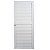 Pronta entrega - porta alumínio branco palheta sem ventilação - linha 25 lux esquadrias - Imagem 1