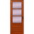 Porta social alumínio amadeirado vidro mini boreal - linha 25 esal - Imagem 1