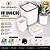 Kit Banheiro Lavabo 4 Peças Resistente e Moderno - Imagem 2