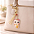 Chaveiro Artesanal Manekineko Omamori Charms Gato da Sorte - Imagem 2
