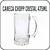 Caneca Chopp Vidro Cristal | Arte Personalizada - Imagem 1