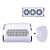 COLETOR PO 3 COOLER D&Z BRANCO - Imagem 2