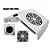 COLETOR SUGADOR DE PO BIVOLT 80w BRANCO - Imagem 1
