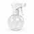FRASCO PULVERIZADOR BOLINHA TRANSPARENTE VILTY - 350 ml - Imagem 1