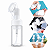 FRASCO PUMP COM MASSAGEADOR D&Z 100 ml - Imagem 1