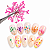 KIT FLOR SECA DECORAÇÃO UNHAS CORES - Imagem 2