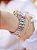 Diamante relógio feminino marca de luxo 2025 strass elegante senhoras relógios r - Imagem 17