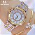 Diamante relógio feminino marca de luxo 2025 strass elegante senhoras relógios r - Imagem 5