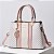 Bolsa feminina elegante de couro de alta qualidade, bolsa tote feminina com alça - Imagem 7