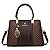Bolsa feminina elegante de couro de alta qualidade, bolsa tote feminina com alça - Imagem 1