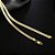 Doteffil 925 prata esterlina 16-24 Polegada 18k ouro 6mm completo lado corrente - Imagem 8