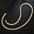 Doteffil 925 prata esterlina 16-24 Polegada 18k ouro 6mm completo lado corrente - Imagem 11