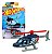 Hot Wheels Propper Chopper HTD69 Helicoptero Azul e Cinza - Imagem 1