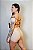 Conjunto Aura Nude com Chocolate – Top e Short Empina Bumbum - TAM. UN - Imagem 1