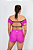 Conjunto Aura Pink com Preto – Top e Short - Imagem 3