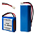 Bateria Estação Total Topcon Hiper+ Gps 7.4 V 4400mah - Imagem 1