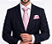 Kit Gravata Masculina em Seda Elegância com 3 itens para Festa Formatura Casamento Aniversário Igreja 0327 - Imagem 2