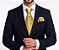 Kit Gravata Masculina em Seda Elegância com 3 itens para Festa Formatura Casamento Aniversário Igreja 3053 - Imagem 4