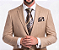 Kit Gravata Masculina em Seda Elegância com 3 itens para Festa Formatura Casamento Aniversário Igreja 0905 - Imagem 2